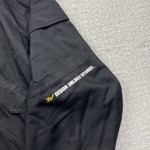 Y2K Analog AG Unlikely Futures By Burton Black Snowboarding XL* Jacket Read* - Picture 3 of 16